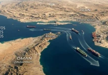 Irán plantea cobrar por el paso de buques en el Estrecho de Ormuz