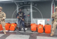 La Armada incautó 4.5 toneladas de drogas