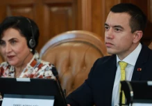 Noboa reforzó cooperación antimafia con Italia