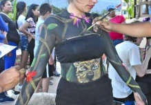 El Pangui expuso las costumbres y tradiciones de sus pueblos
