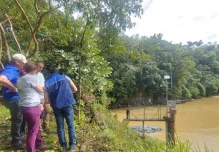 El Cuerpo de Ingenieros del Ejército de EE.UU. asesora en el monitoreo de sedimentos en el río Coca