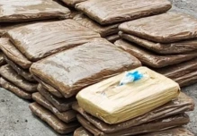 Bloque de Seguridad decomisó 55 paquetes de marihuana y detuvo a 7 extranjeros