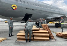 Colombia envió equipos y personal para combatir incendio en Loja