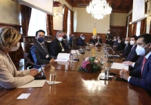 Guillermo Lasso se reunió con el sector minero