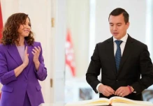 La presidenta de Madrid hace campaña en Ecuador: "No al socialismo bolivariano"