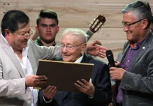 Nicolás Fiallos, famoso compositor, falleció a los 102 años