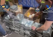 España: 165 kilos de cocaína camuflados en pitahaya de Ecuador fueron incautados