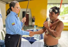 Petroecuador financiará sistema de agua potable para las comunidades de Dicaro y Yarentaro