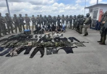 6 miembros del Frente Oliver Sinisterra fueron capturados en Esmeraldas