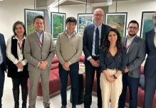 El embajador de Canadá conoció avances del proyecto Curipamba-El Domo
