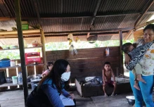 MIES recorre hogares de personas con discapacidad en Pastaza