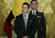 Noboa cumple 36 años en su primera semana como presidente