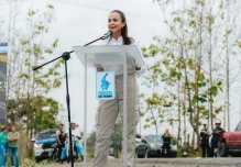 Marcela Aguiñaga se desafilió de la Revolución Ciudadana