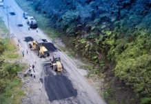 Los trabajos en la red vial de Morona Santiago continúan
