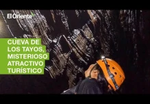 Cueva de los Tayos, misterioso atractivo turístico en la selva de Ecuador.
