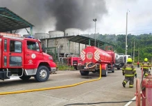 Refinería de Esmeraldas suspendió operaciones indefinidamente 