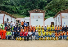El proyecto minero Warintza avanza en Limón Indanza