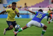 Ecuador cayó 1-3 frente a Brasil y quedó afuera del Mundial Sub-17