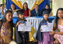 601 niños culminan programa de desarrollo infantil en Pastaza