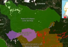 Sucumbíos: La minería ilegal aumentó en la reserva Cofán Bermejo 