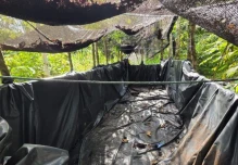Una piscina clandestina fue hallada en Sucumbíos 