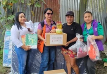 Asistencia humanitaria llega a familias afectadas por inundaciones en Orellana