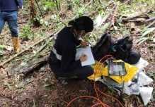 La erosión regresiva en el río Coca lleva 200 días detenida 