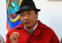 Amnistía "garantiza proceso de reconciliación", según Leonidas Iza