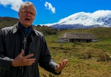 Reparan la Casa de Humboldt en los Andes para explicar el cambio climático