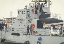 Ecuador incorporó una lancha guardacostas donada por EE.UU.