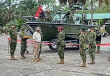 Fuerzas Armadas recibieron embarcaciones de Israel para controlar la frontera norte 