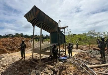 Minería ilegal ingresa a zona intangible del Yasuní con 16 frentes activos