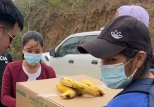 Afectados por incendio de Quilanga recibieron el Bono de Contingencia 