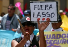 Trabajadores piden salida de Lasso, mejoras laborales y seguridad 