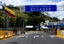 Ecuador mantendrá abierto solo un paso fronterizo con Colombia y Perú por seguridad