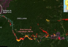La minería ilegal avanza rápidamente en río Punino 