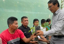 Plantas forestales, frutales y medicinales se producen en vivero comunitario en Misahuallí