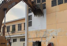 Un pabellón de la Penitenciaría fue derrocado