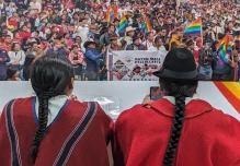 Leonidas Iza aceptó la candidatura presidencial
