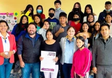 Candy Tsanimp, estudiante shuar, irá a la Nasa