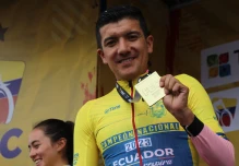 Richard Carapaz ganó su primera corona en Ecuador