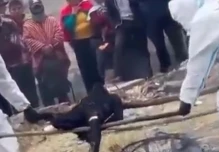 Fiscalía investiga asesinato de hombre quemado en Guamote