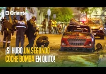 La Policía confirma que un segundo coche bomba explotó en la capital ecuatoriana