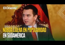 Noboa lidera imagen presidencial en Sudamérica 