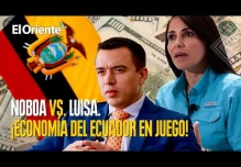 Noboa vs. González: Dos visiones económicas para Ecuador en juego 
 