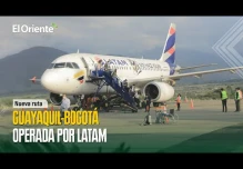 Nueva ruta Guayaquil-Bogotá operada por Latam