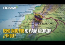Reino Unido advierte a sus ciudadanos no viajar a zonas de Ecuador
