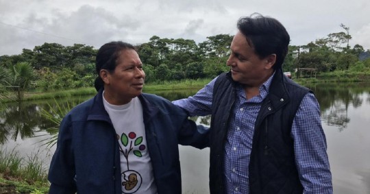 En 2013 reveló en un reportaje el fraude perpetrado contra Chevron./ Foto: cortesía Fernando Villavicencio