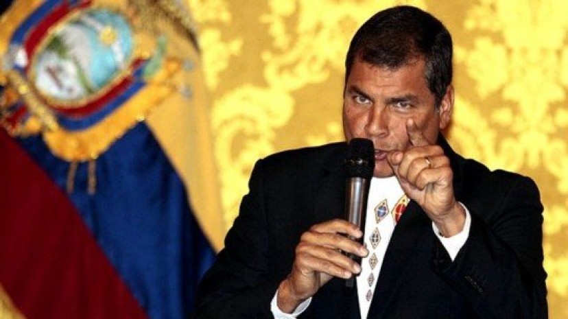 Rafael Correa patrocinó eventos anti-Chevron para promover el fraudulento juicio contra la empresa. Rafael Correa patrocinó eventos anti-Chevron para promover el fraudulento juicio contra la empresa.