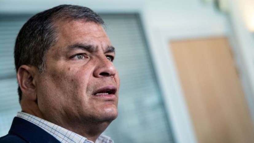 Correa reside en Bélgica desde que dejó la presidencia de Ecuador en mayo de 2017. Foto: AFP Correa reside en Bélgica desde que dejó la presidencia de Ecuador en mayo de 2017. Foto: AFP